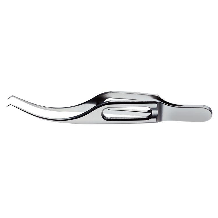 IF-2008  Stainless Steel Troutman-Barraquer Corneal Utility Forceps, Colibri Style　