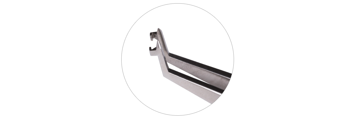 IF-4001 Stainless Steel Livernois IOL Folding Forceps