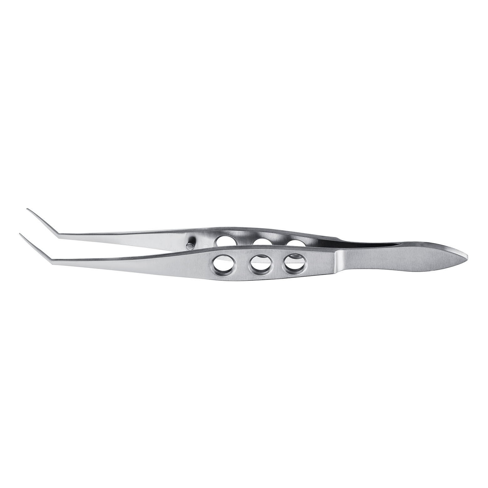 IF-4003 Stainless Steel Sasket Soft IOL Inserting Forceps-Angled