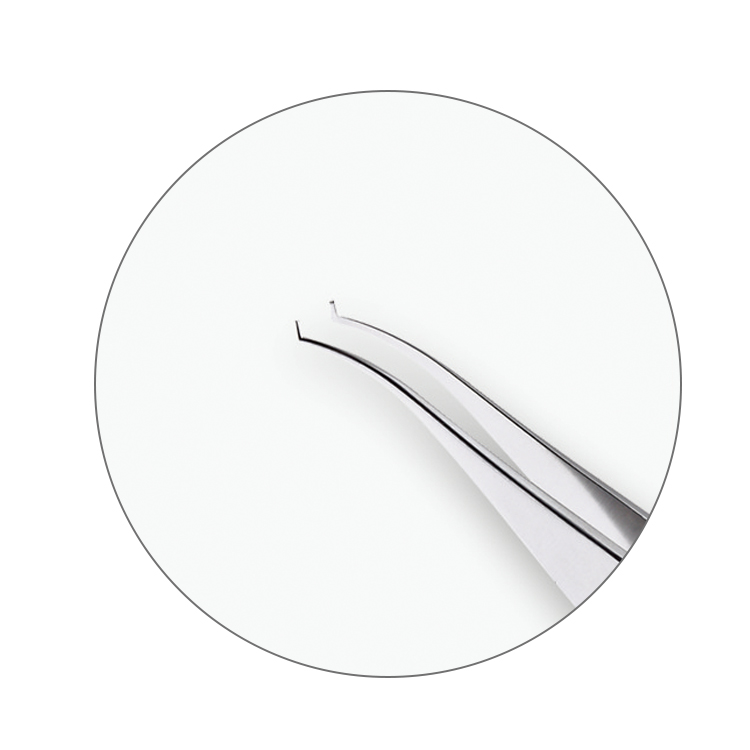 IF-2008  Stainless Steel Troutman-Barraquer Corneal Utility Forceps, Colibri Style　